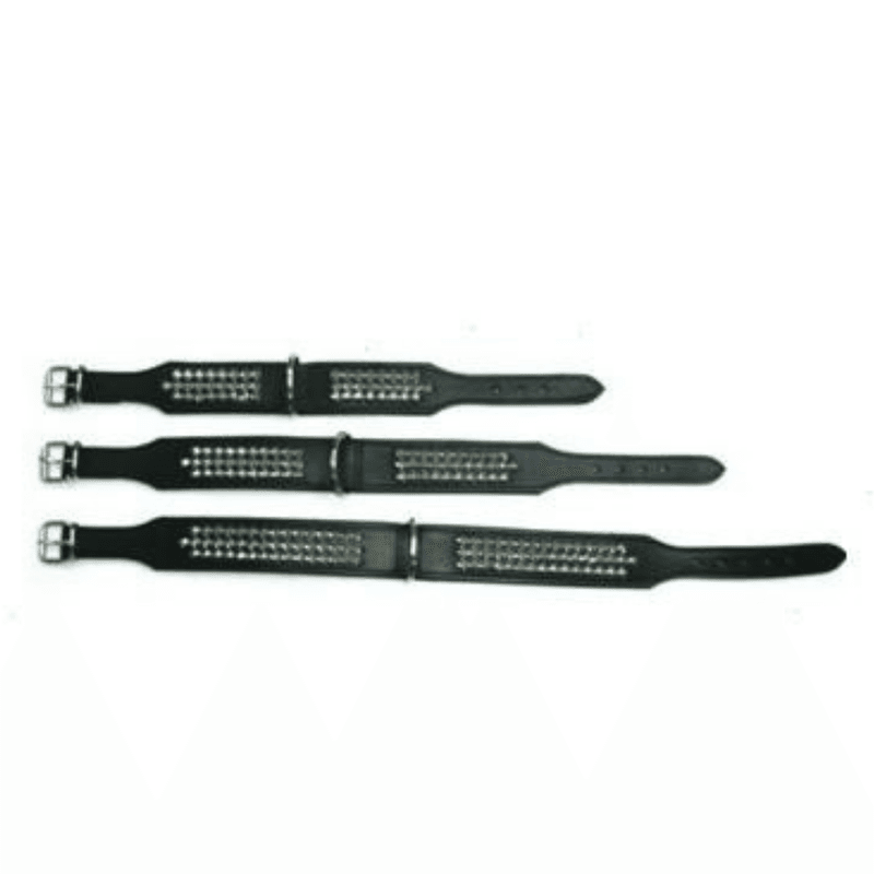 Lærhalsbånd Stud 65cm